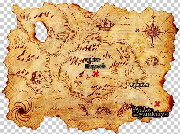 Treasure Map Treasure Island Buried Treasure PNG, Clipart ...