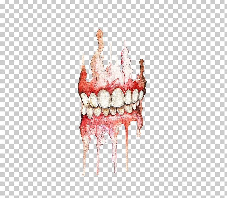 Dentistry Drawing Art Watercolor Painting Human Tooth PNG, Clipart, Art, Artist, Bizarre, Bleeding On Probing, Dental Anatomy Free PNG Download