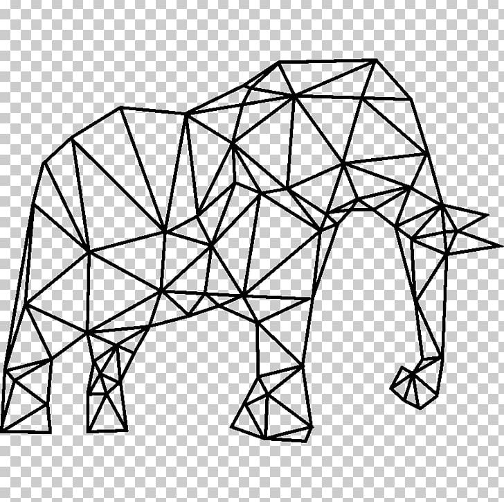 Drawing Origami African Elephant Sticker Animal PNG, Clipart, Adhesive, African Elephant, Angle, Animal, Area Free PNG Download