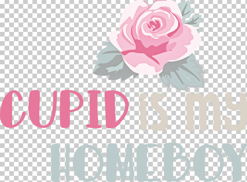 Cupid Is My Homeboy Cupid Valentine PNG, Clipart, Cupid, Cut Flowers, Floral Design, Garden Roses, Logo Free PNG Download