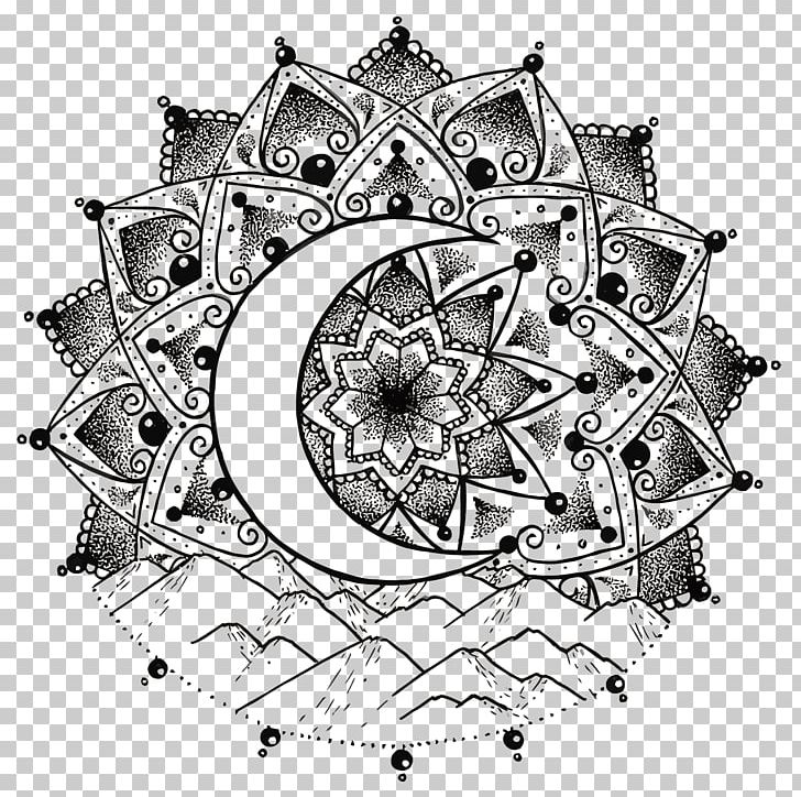 Drawing PNG, Clipart, Art, Black And White, Blue Moon, Circle, Crescent Moon Free PNG Download
