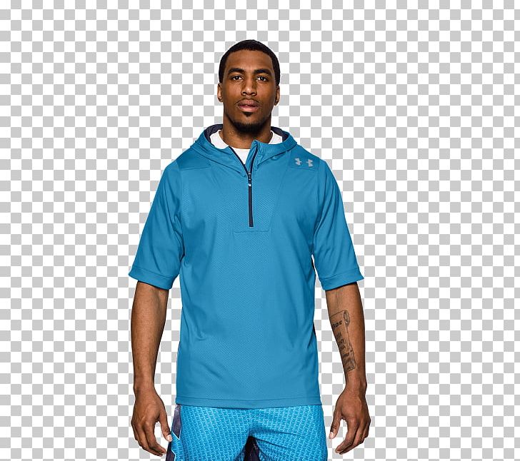 T-shirt Hoodie Jersey Sleeve Polo Shirt PNG, Clipart, Aqua, Armor, Blue, Clothing, Electric Blue Free PNG Download