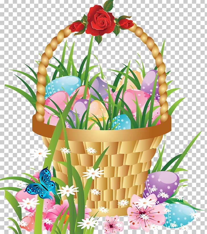 Easter Egg PNG, Clipart, Basket, Desktop Wallpaper, Easter Basket, Easter Egg, Flower Free PNG Download