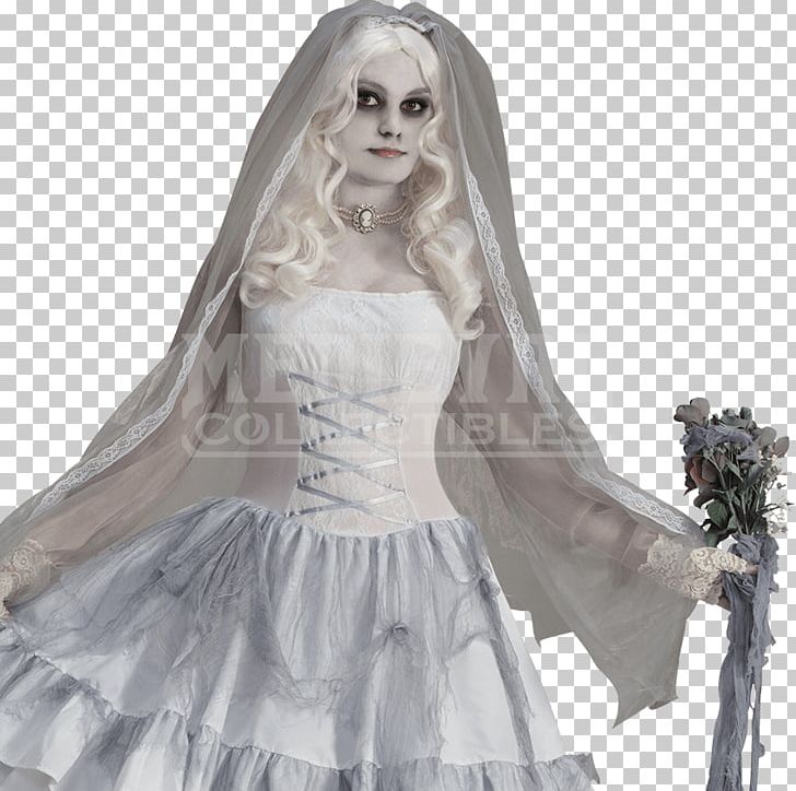 Victorian Era Halloween Costume Ghost Bride PNG, Clipart, Adult, Bridal Accessory, Bridal Clothing, Bride, Clothing Free PNG Download