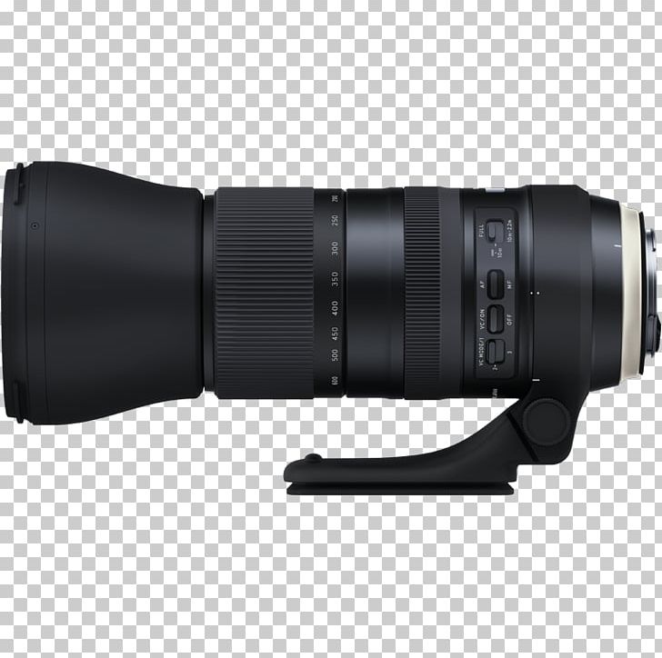 Canon EF Lens Mount Tamron 150-600mm Lens Tamron SP Telephoto Zoom 150-600mm F/5-6.3 Di VC USD Camera Lens PNG, Clipart, Angle, Camera, Camera Accessory, Camera Lens, Cameras Optics Free PNG Download
