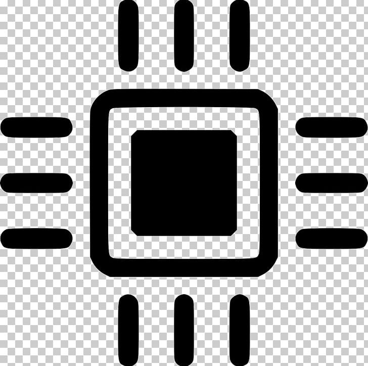 Computer Icons Integrated Circuits & Chips Symbol PNG, Clipart, Black, Black And White, Cdr, Central Processing Unit, Computer Free PNG Download