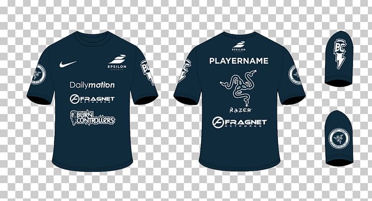 Download T Shirt Jersey Clothing Electronic Sports Png Clipart Active Shirt Blue Brand Clothing Electronic Sports Free