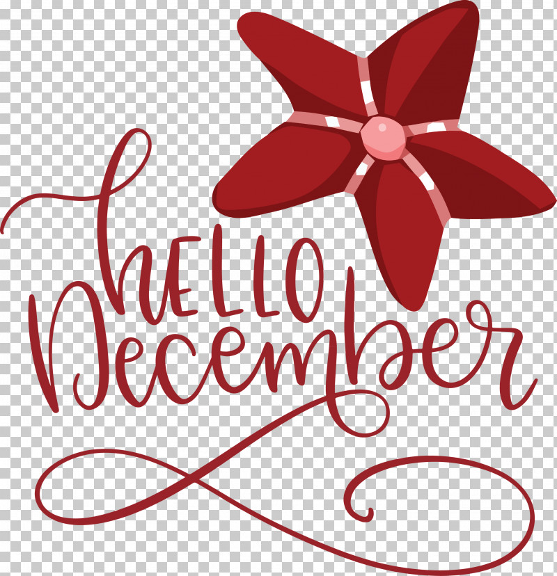 Hello December Winter PNG, Clipart, Flower, Geometry, Hello December, Line, Logo Free PNG Download