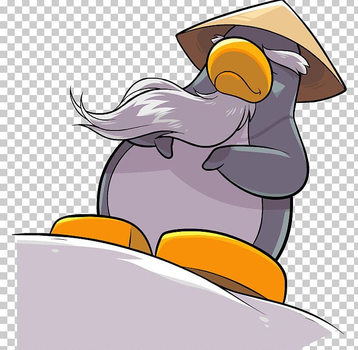 Club Penguin Island Sensei PNG, Clipart, Artwork, Beak, Bird, Cartoon, Character Free PNG Download