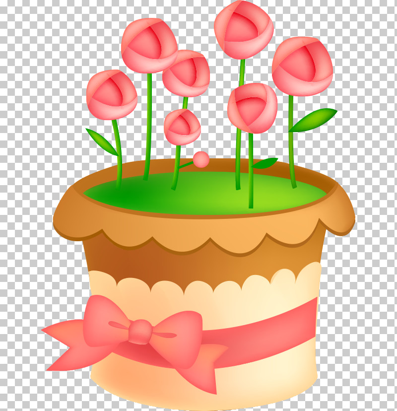 Flower Floral Vase PNG, Clipart, Baked Goods, Baking Cup, Birthday, Birthday Candle, Cake Free PNG Download