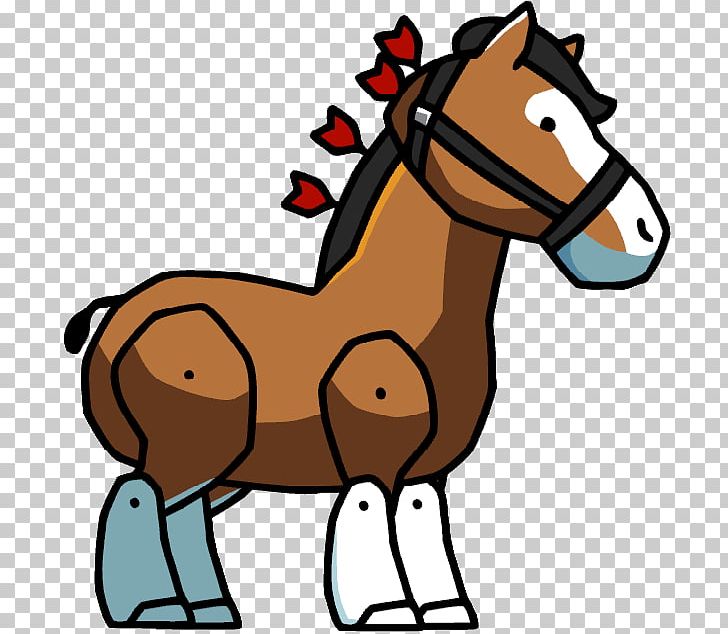 Clydesdale Horse Scribblenauts Unlimited Mule Scribblenauts Remix PNG, Clipart, Animal Figure, Artwork, Bridle, Fictional Character, Horse Free PNG Download