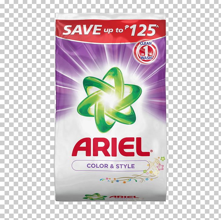 Ariel Laundry Detergent Powder Washing PNG, Clipart, Ariel, Ariel Color, Cleaning, Colour, Detergent Free PNG Download