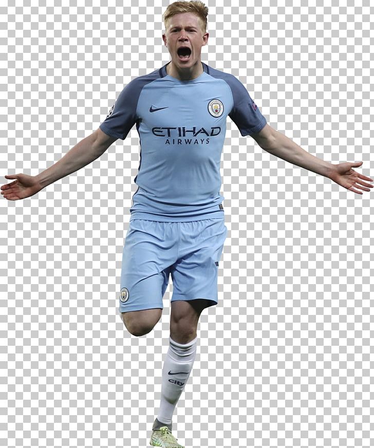 Soccer Player Team Sport Manchester City F.C. MrCo Production PNG, Clipart, Ball, Bekasi, Blue, Clothing, De Bruyne Free PNG Download