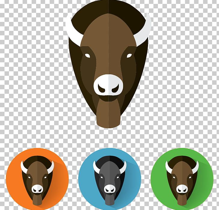 Cattle Water Buffalo American Bison Euclidean PNG, Clipart, Animals, Bison, Bison Vector, Buffalo Icon, Cattle Like Mammal Free PNG Download