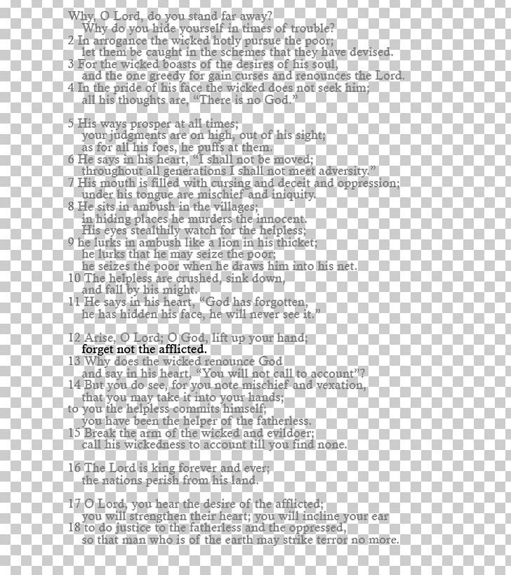 Psalm 10 YouTube New Revised Standard Version Document PNG, Clipart, Afflicted, Area, Document, Ifwe, Imprecatory Psalms Free PNG Download