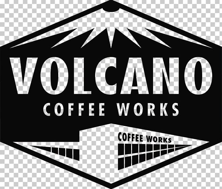 Volcano Coffee Works Cafe Espresso Coffee Roasting PNG, Clipart, Area, Barista, Black And White, Brand, Brewed Coffee Free PNG Download