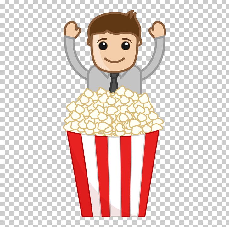 Popcorn Drawing Cartoon Illustration PNG, Clipart, Boy, Cartoon Popcorn, Character, Coke Popcorn, Eating Free PNG Download