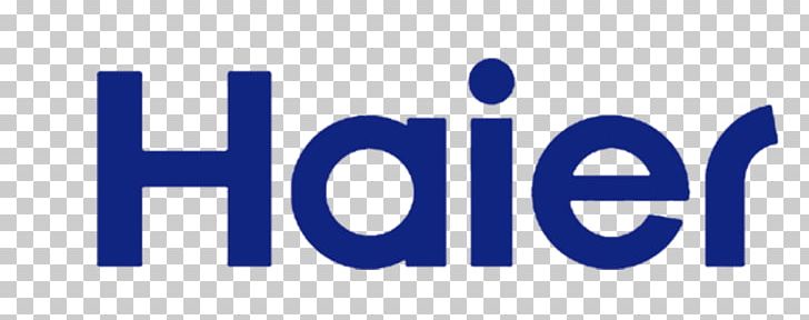 Haier Logo Brand Refrigerator Home Appliance PNG, Clipart, Air Conditioning, Blue, Brand, Electricity, Electronics Free PNG Download