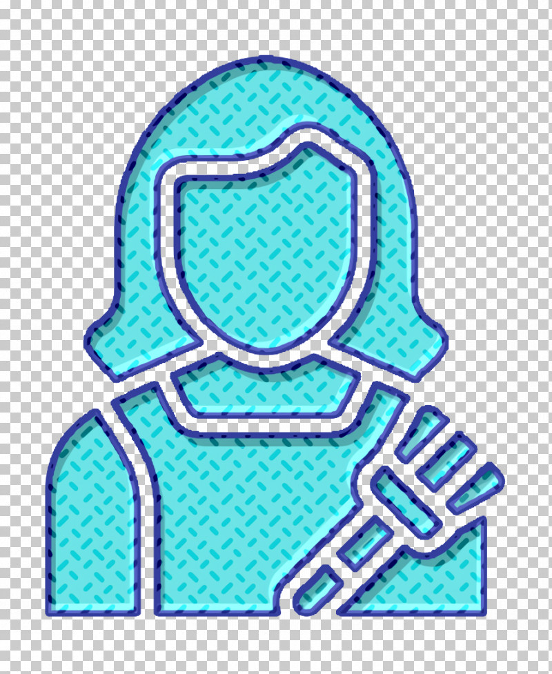 Jobs And Occupations Icon Maid Icon Housekeeper Icon PNG, Clipart, Aqua, Housekeeper Icon, Jobs And Occupations Icon, Maid Icon, Turquoise Free PNG Download
