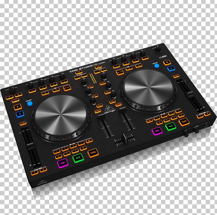 Behringer CMD Studio 4A DJ Controller Disc Jockey MIDI Controllers PNG, Clipart, Audio, Audio Equipment, Audio Mixers, Behringer, Cmd Free PNG Download