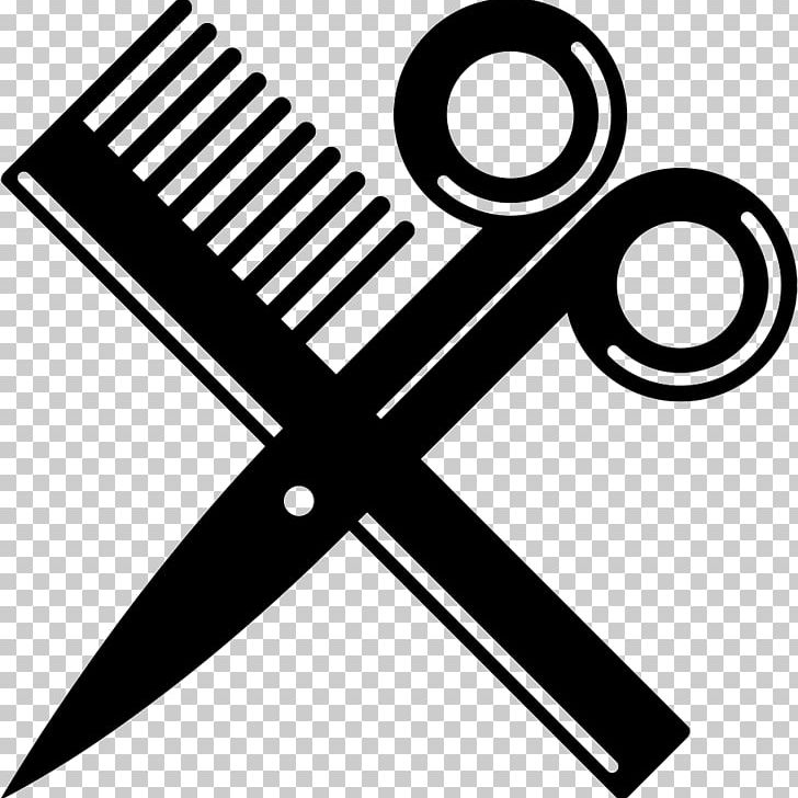 Hairstyle Computer Icons Barber PNG, Clipart, Barber, Barbershop, Beauty Parlour, Black And White, Computer Icons Free PNG Download