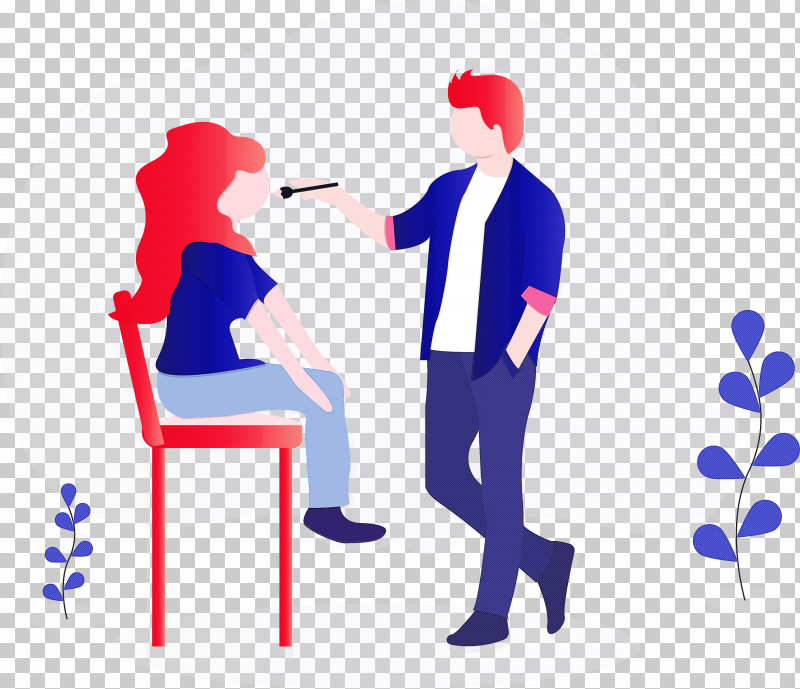 Makeup Girl PNG, Clipart, Conversation, Electric Blue, Gesture, Girl, Makeup Free PNG Download