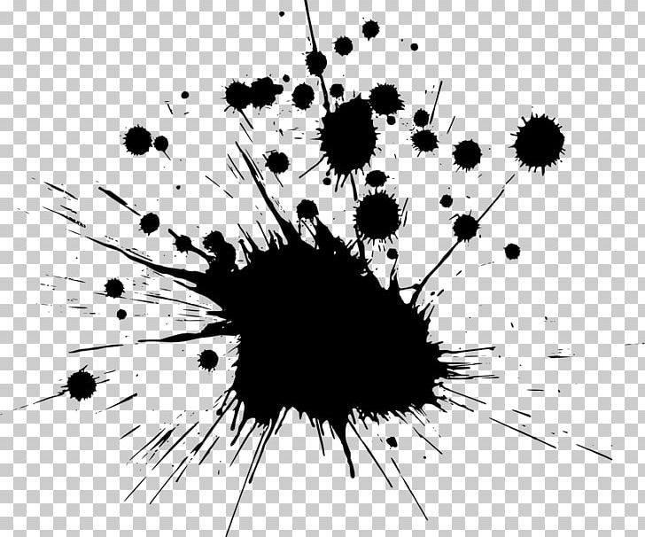 Ink Paint Black PNG, Clipart, Art, Black, Black And White, Circle, Closeup Free PNG Download