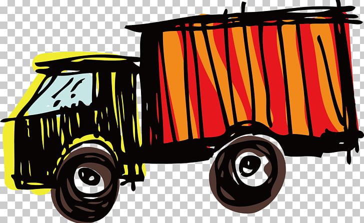 Car Truck Motor Vehicle Decal PNG, Clipart, Car, Carriage, Delivery Truck, Graffiti, Hand Free PNG Download