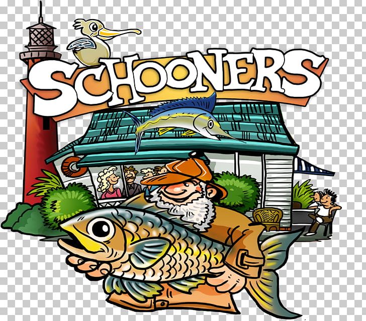 Schooners Seafood Restaurant Seafood Restaurant Local Food PNG, Clipart, Cartoon, Fiction, Fish, Florida, Food Free PNG Download