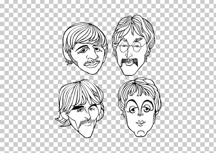 The Beatles Caricature Musician Sketch PNG, Clipart,  Free PNG Download