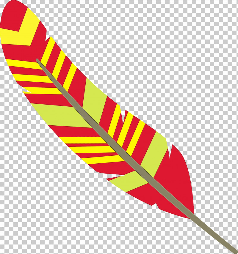 Yellow Line Meter PNG, Clipart, Cartoon Feather, Line, Meter, Paint, Vintage Feather Free PNG Download