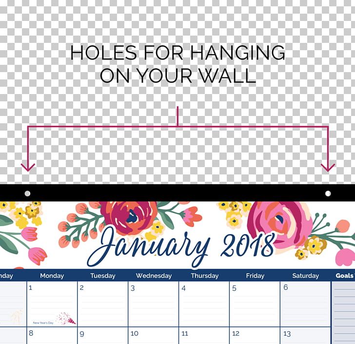 Calendar Desk Pad 0 Personal Organizer PNG, Clipart, 2017, 2018, Area, Bloom Daily Planners, Calendar Free PNG Download