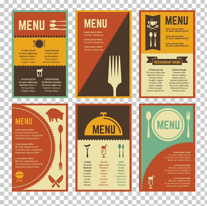 Menu Restaurant Graphic Design PNG, Clipart, Advertising, Brand, Brochure, Design Vector, Encapsulated Postscript Free PNG Download