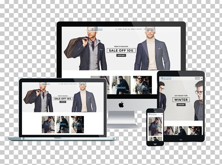 Responsive Web Design Fashion WordPress Handheld Devices Theme PNG, Clipart, Brand, Business, Clothes Shop, Collaboration, Com Free PNG Download
