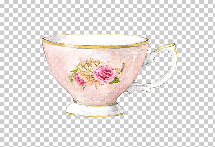 Flowering Tea Tea Party Watercolor Painting PNG, Clipart, Art, Bundesautobahn 376, Ceramic, Coffee Cup, Cup Free PNG Download