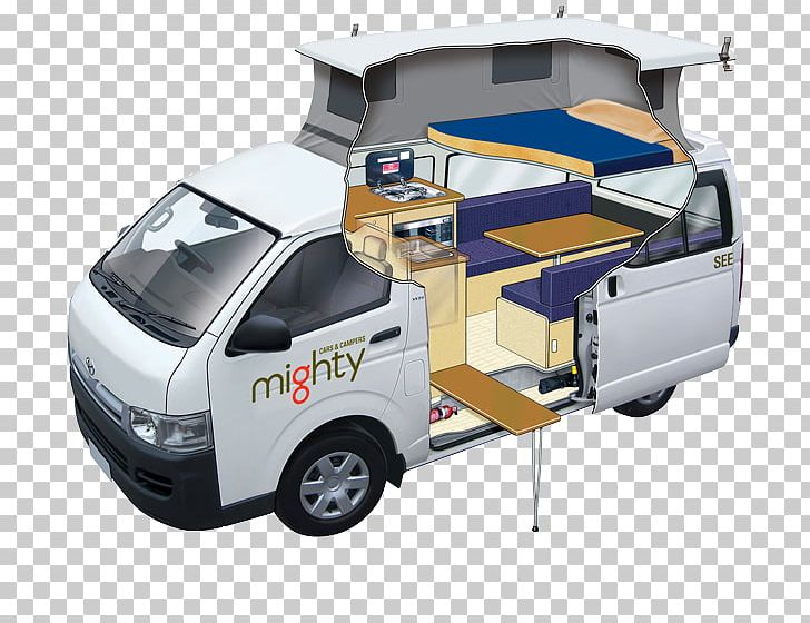 Toyota HiAce Campervans Car PNG, Clipart, Australia, Automotive Design, Automotive Exterior, Brand, Campervan Free PNG Download