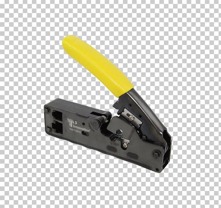 Hand Tool 8P8C Crimp Registered Jack RJ-12 PNG, Clipart, 8p8c, Angle, Bnc Connector, Category 5 Cable, Crimp Free PNG Download