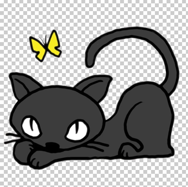 Kitten Whiskers Black Cat PNG, Clipart, Animals, Artwork, Black, Black And White, Black Cat Free PNG Download
