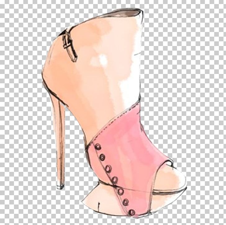 Pink High-heeled Footwear Shoe PNG, Clipart, Accessories, Boot, Clothing, Color, Designer Free PNG Download