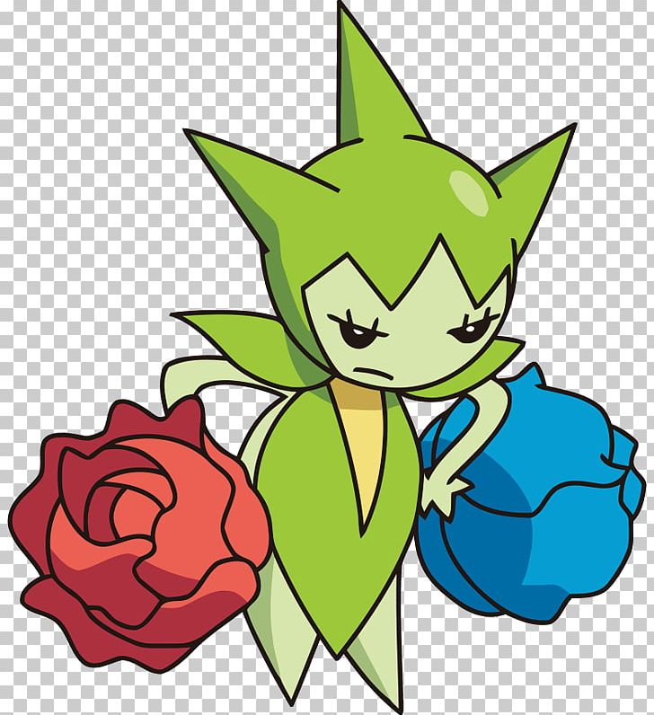 Pokémon Platinum Roselia Pikachu Roserade PNG, Clipart, Artwork, Fictional Character, Flora, Flower, Green Free PNG Download