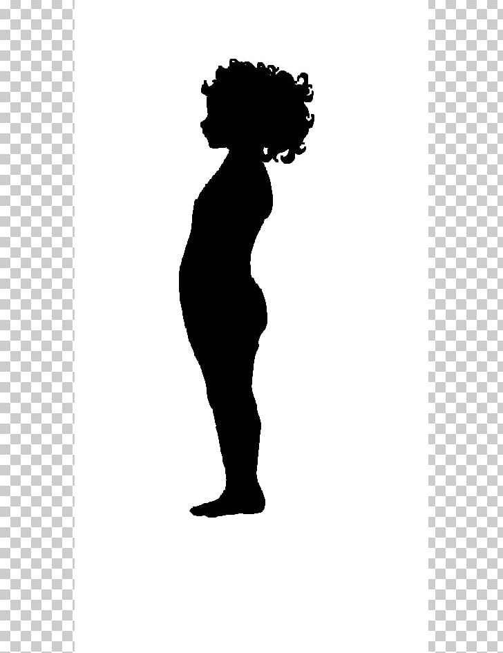 Silhouette Girl PNG, Clipart, Arm, Black And White, Clip Art, Decorative Silhouettes, Girl Free PNG Download