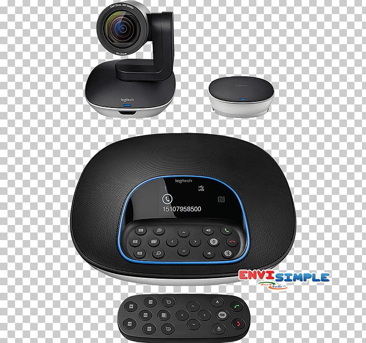 Group Videoconferencing: An Emerging Strategic Telecommunication Technology Logitech 960-001054 Group Hd Video And Audio Conferencing System Videotelephony Logitech ConferenceCam BCC950 PNG, Clipart, Electronic Device, Electronics, Electronics Accessory, Handheld Devices, Logitech Free PNG Download