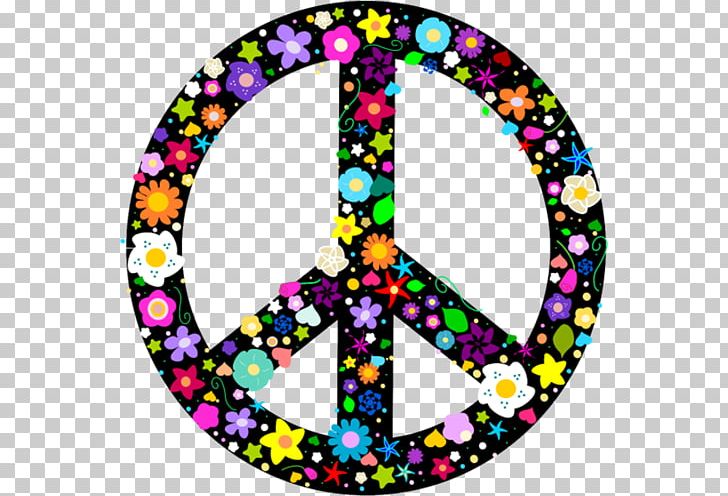 Peace Symbols Flower Power Hippie T-shirt PNG, Clipart, 1960s, Art, Campaign For Nuclear Disarmament, Circle, Clothing Free PNG Download