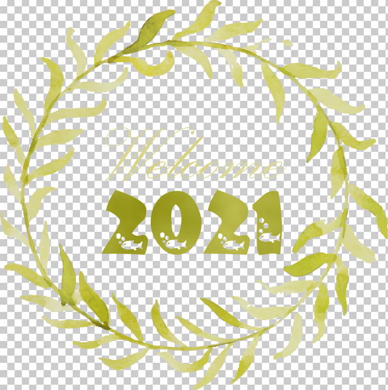 Floral Design PNG, Clipart, Floral Design, Fruit, Green, Happy New Year, Happy New Year 2021 Free PNG Download