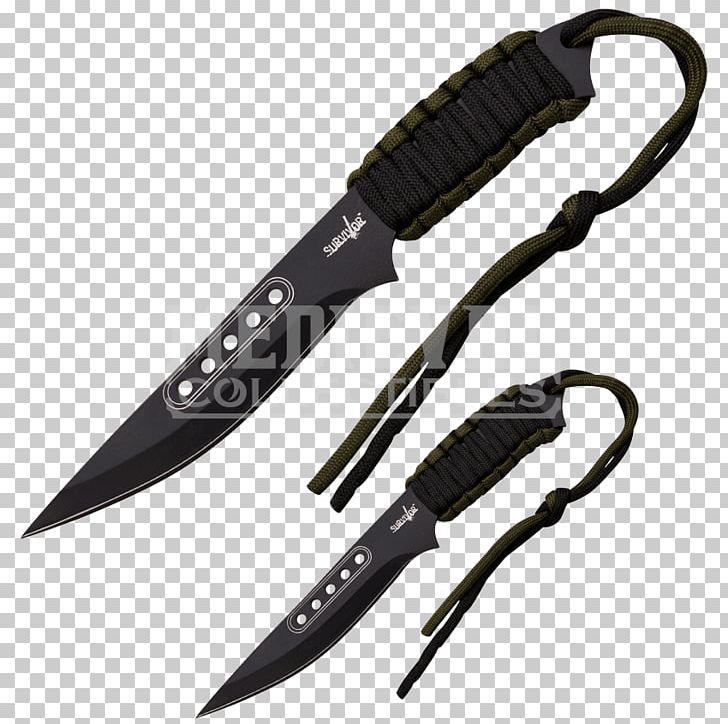 Hunting & Survival Knives Bowie Knife Throwing Knife Utility Knives PNG, Clipart, Black And Green, Blade, Bowie Knife, Cold Weapon, Combat Knife Free PNG Download