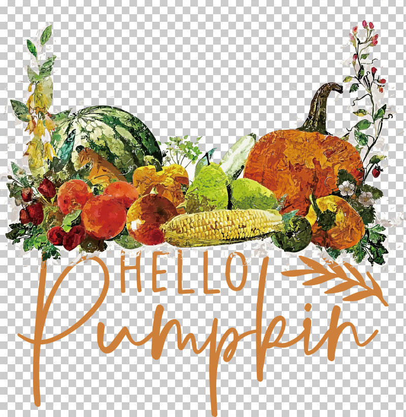 Hello Pumpkin Autumn Thanksgiving PNG, Clipart, Autumn, Cooking, Drawing, Field Pumpkin, Leaf Vegetable Free PNG Download