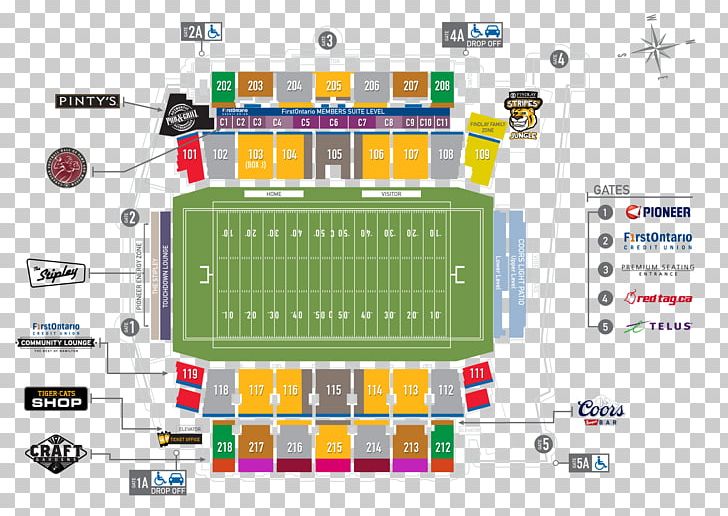 Tim Hortons Field 2017 Hamilton Tiger-Cats Season Canadian Football League Canadian Football Hall Of Fame PNG, Clipart, Aircraft Seat Map, Area, Brand, Canadian Football, Canadian Football Hall Of Fame Free PNG Download