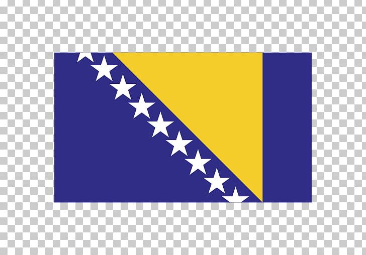 Flag Of Bosnia And Herzegovina Republic Of Bosnia And Herzegovina National Flag PNG, Clipart, Angle, Balkan, Bosnia, Bosnia And Herzegovina, Brand Free PNG Download