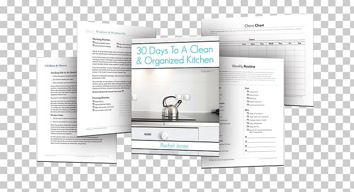 30 Days To A Clean And Organized Kitchen: A 30 Day Walkthrough To Declutter Your Kitchen And Maintain A Clean PNG, Clipart, Brand, Brochure, Cuisine, International Standard Book Number, Kitchen Free PNG Download