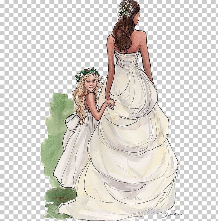 Fashion Illustration Drawing Sketch PNG, Clipart, Bohochic, Bridal Clothing, Bridal Party Dress, Bride, Fashion Free PNG Download
